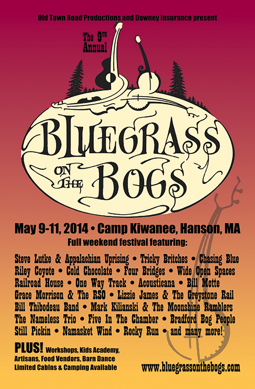 Bluegrass On The Bogs Poster