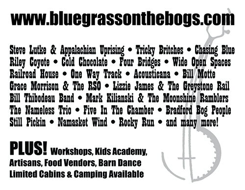 Bluegrass On The Bogs Postcard